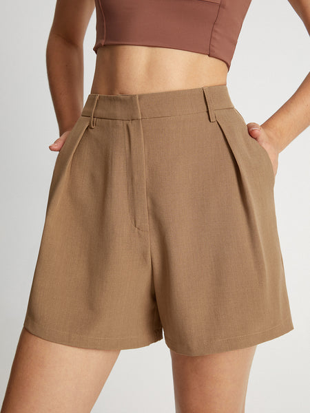 Old Navy Linen-Blend Trouser Shorts | Editor Review | POPSUGAR Fashion